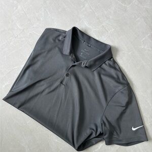 Nike Gray Performance Polo Shirt